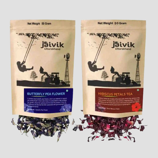 Butterfly Pea Hibiscus Herbal Tea Combo