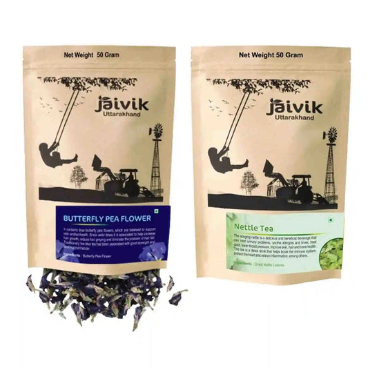 Butterfly Pea Nettle Herbal Tea Combo