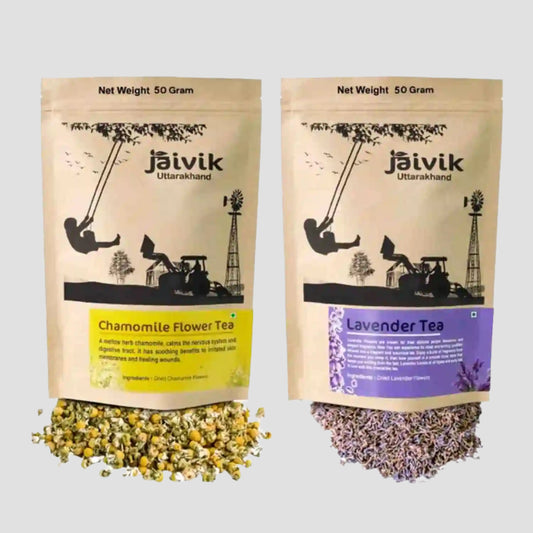 Chamomile Lavender Buds Herbal Tea Combo