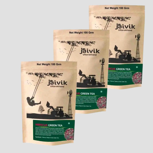 Hibiscus Green Herbal Tea Premix Pack3