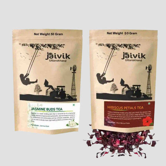 Jasmine Hibiscus Herbal Tea Combo