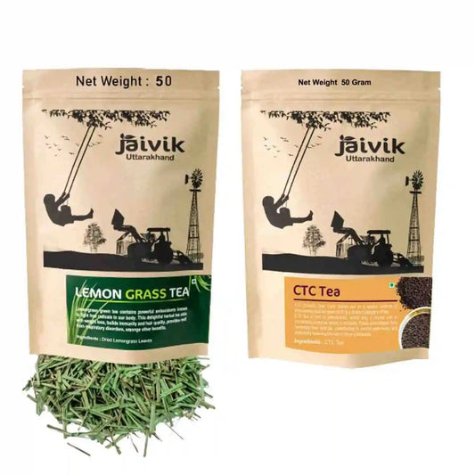 Lemongrass CTC Flower Tea Combo