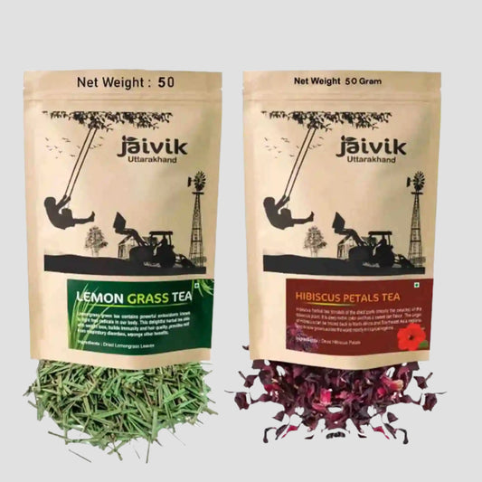 Lemongrass Hibiscus Herbal Tea Combo