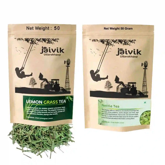Lemongrass Nettle Herbal Tea Combo