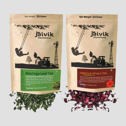 Moringa Hibiscus Herbal Tea Combo