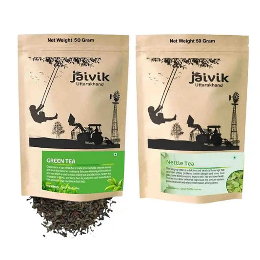 Nettle Green Flower Tea Combo