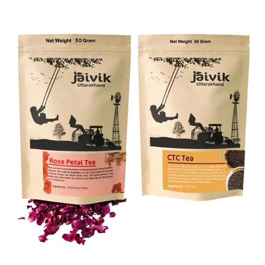 Rose Petals CTC Flower Tea Combo