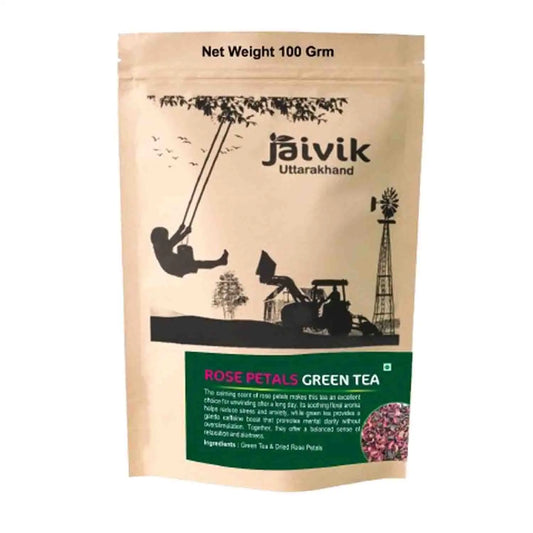 Rose Petals Green Tea Premix