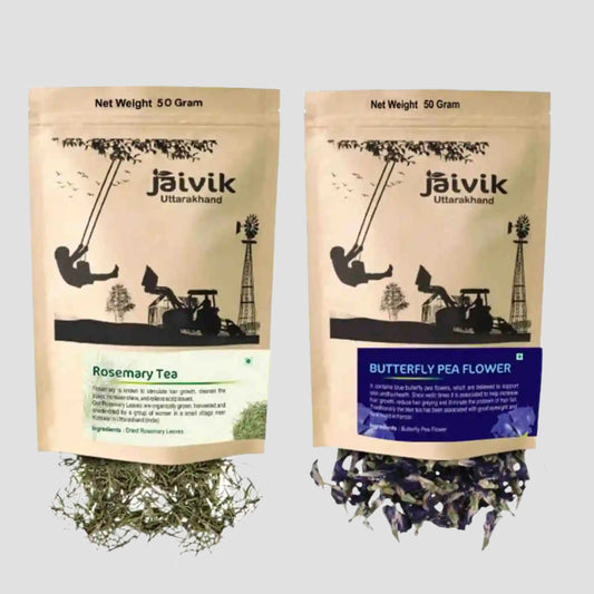 Rosemary Butterfly Pea Flower Tea Combo