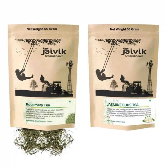Rosemary Jasmine Flower Tea Combo