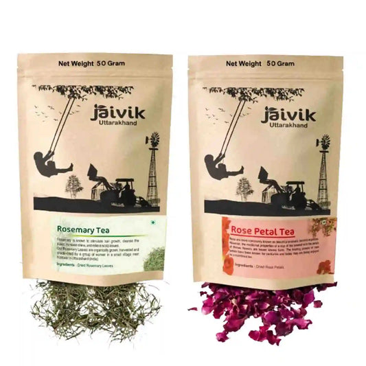 Rosemary Rose Petals Herbal Tea Combo