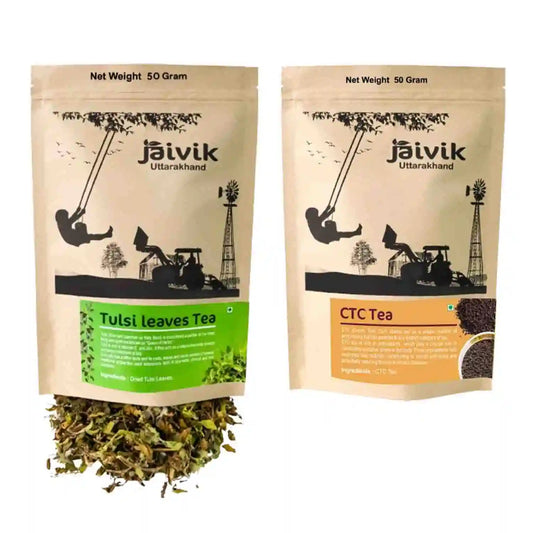 Tulsi CTC Flower Tea Combo