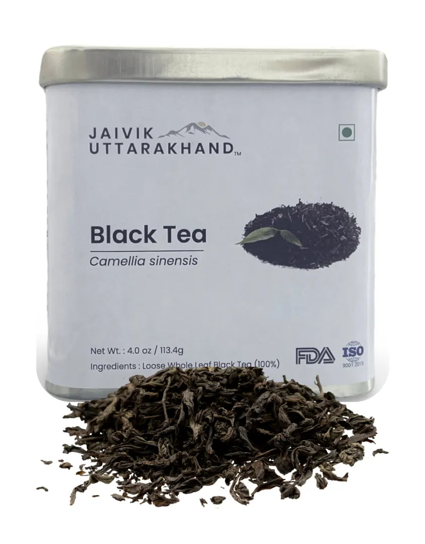 Tea Vi Black Tea Tin Box – Jaivik Uttarakhnd