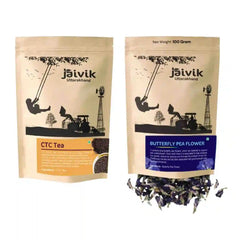 Butterfly Pea CTC Herbal Tea Combo