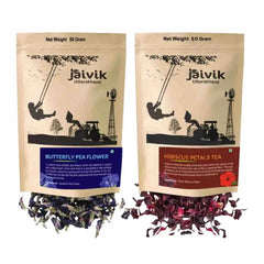Butterfly Pea Hibiscus Herbal Tea Combo