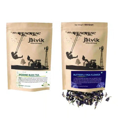 Butterfly Pea Jasmine Buds Herbal Tea Combo