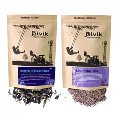 Butterfly Pea Lavender Buds Herbal Tea Combo
