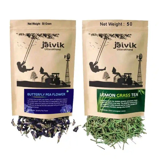 Butterfly Pea Lemongrass Herbal Tea Combo