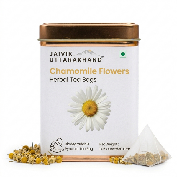 Chamomile Tea Bags Tin Box
