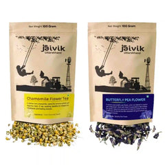 Chamomile Butterfly Pea Herbal Tea Combo