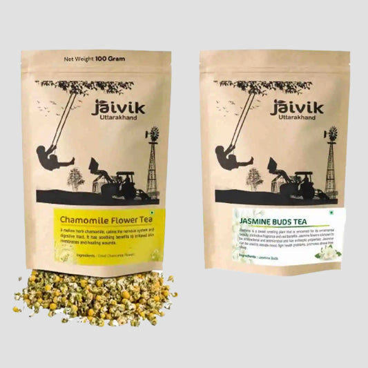 Chamomile Jasmine Herbal Tea Combo