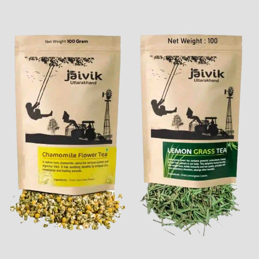 Chamomile Lemongrass Herbal Tea Combo