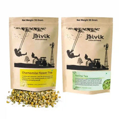 Chamomile Nettle Flower Tea Combo