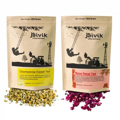Chamomile Rose Herbal Tea Combo