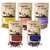 Chamomile Rose Petals Lavender Buds Hibiscus Butterfly Pea Herbal Tea Gift Pack Combo 50 gm