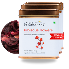 Hibiscus Tea Tin Box
