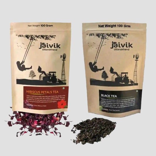 Hibiscus Black Herbal Tea Combo