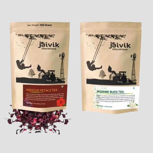 Hibiscus Jasmine Herbal Tea Combo