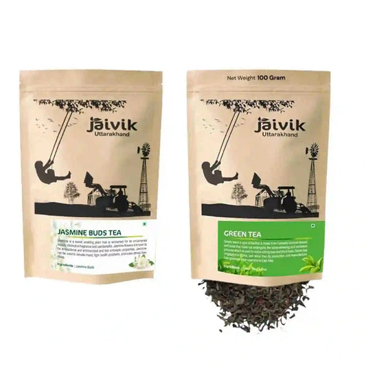 Jasmine Green Herbal Tea Combo