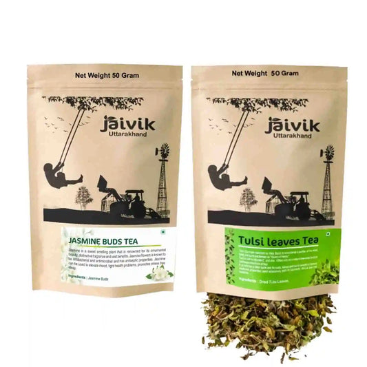 Jasmine Tulsi Herbal Tea Combo