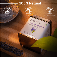 Lavender Tea Tin Box