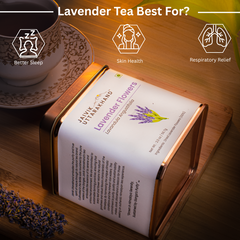 Lavender Tea Tin Box