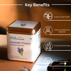 Lavender Tea Tin Box