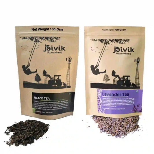 Lavender Buds Black Herbal Tea Combo