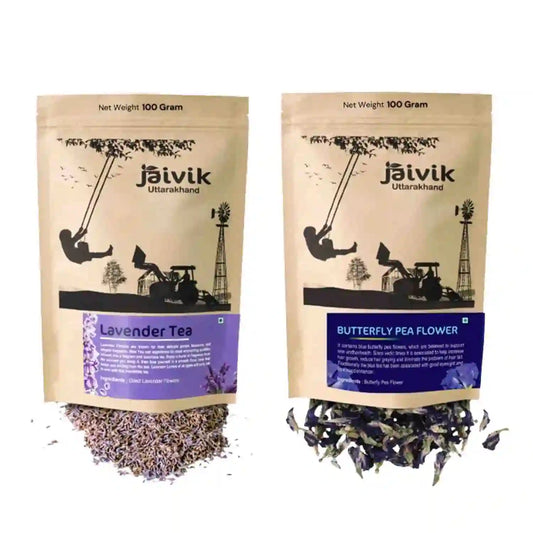 Lavender Buds Butterfly Pea Herbal Tea Combo