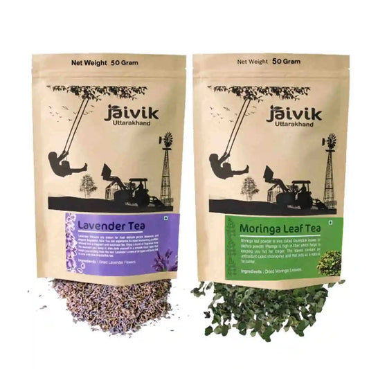 Lavender Buds Moringa Flower Tea Combo