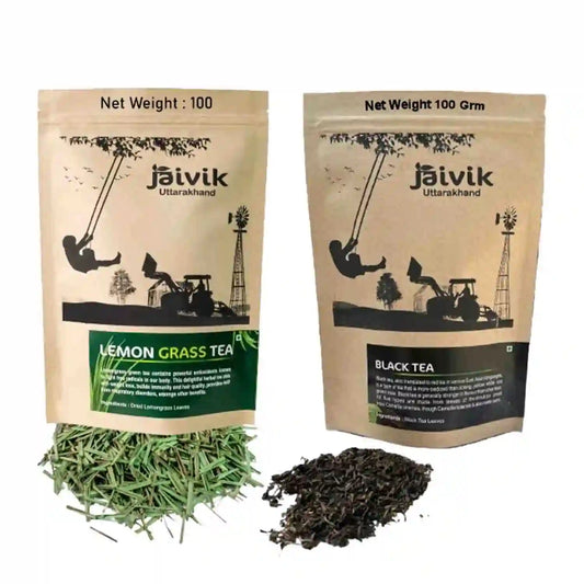 Lemongrass Black Herbal Tea Combo