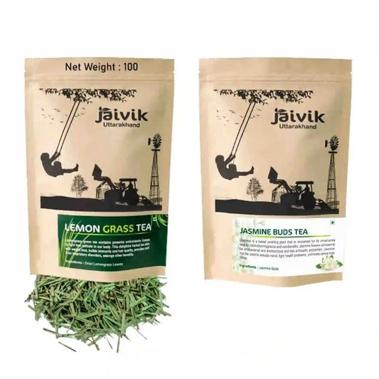 Lemongrass Jasmine Herbal Tea Combo