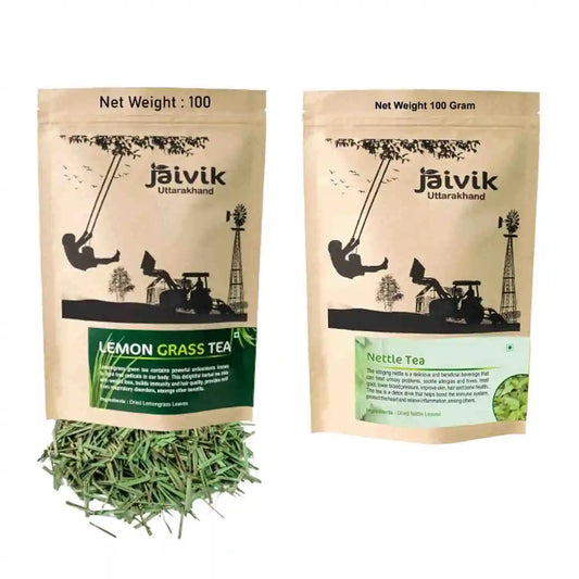 Lemongrass Nettle Leaves Herbal Tea Combo