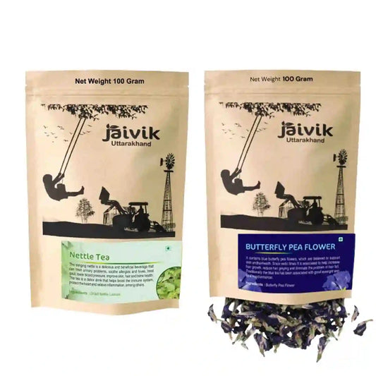 Nettle Butterfly Pea Herbal Tea Combo
