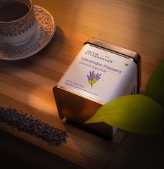 Lavender Tea Tin Box