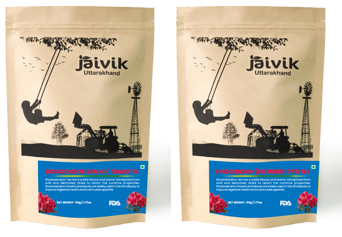 Rhododendron (Buransh) Flower Tea - 200 gm