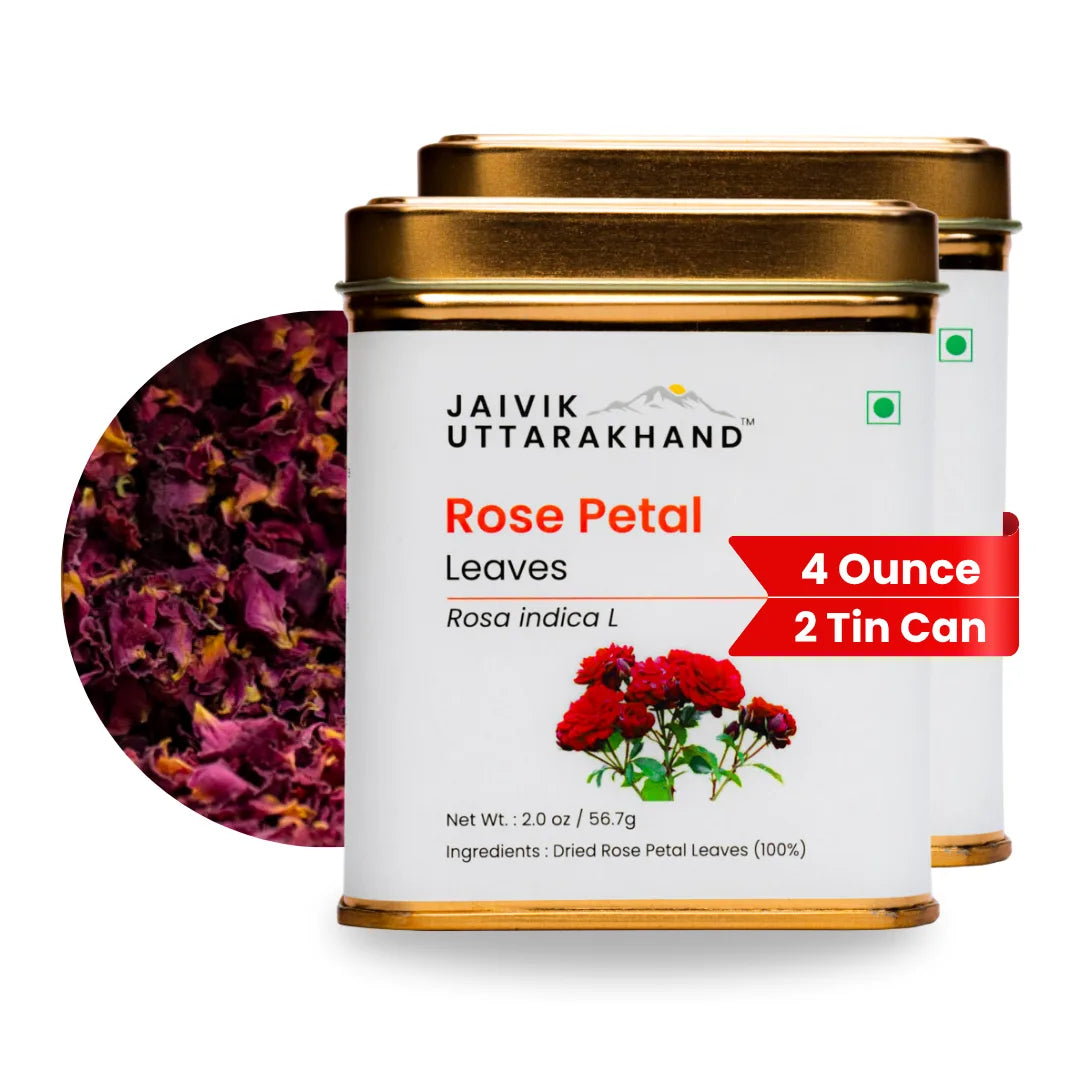 Rose Petals Tea Tin Box