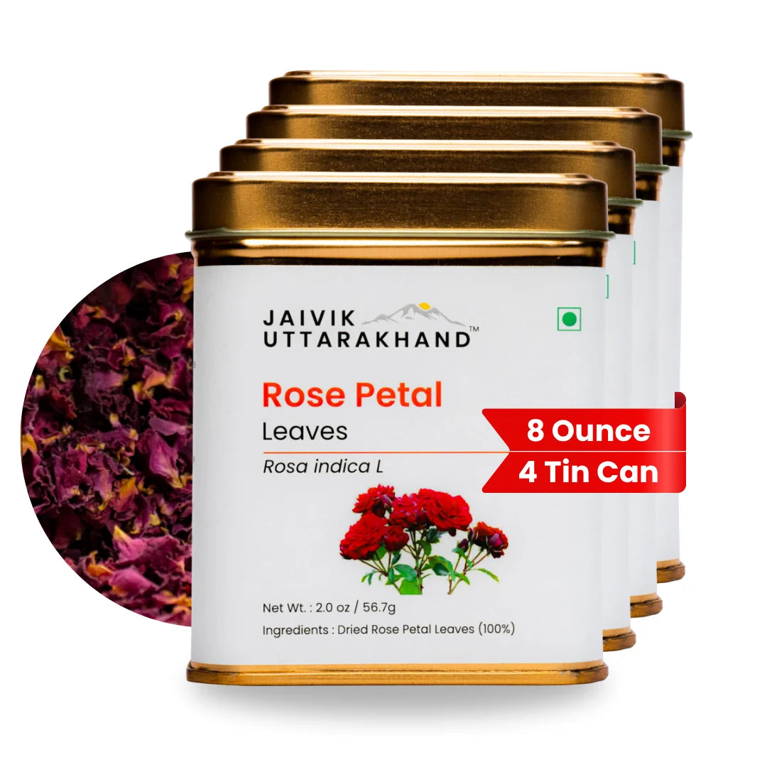 Rose Petals Tea Tin Box