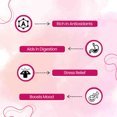 Rose Petals Flower Tea Benefits