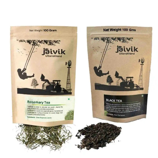 Rosemary Black Herbal Tea Combo